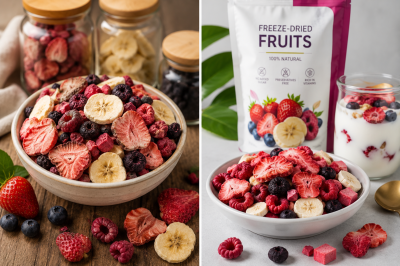 Freeze-Dried Fruits: Preserving the Natural Taste and Quality of Fresh Fruit