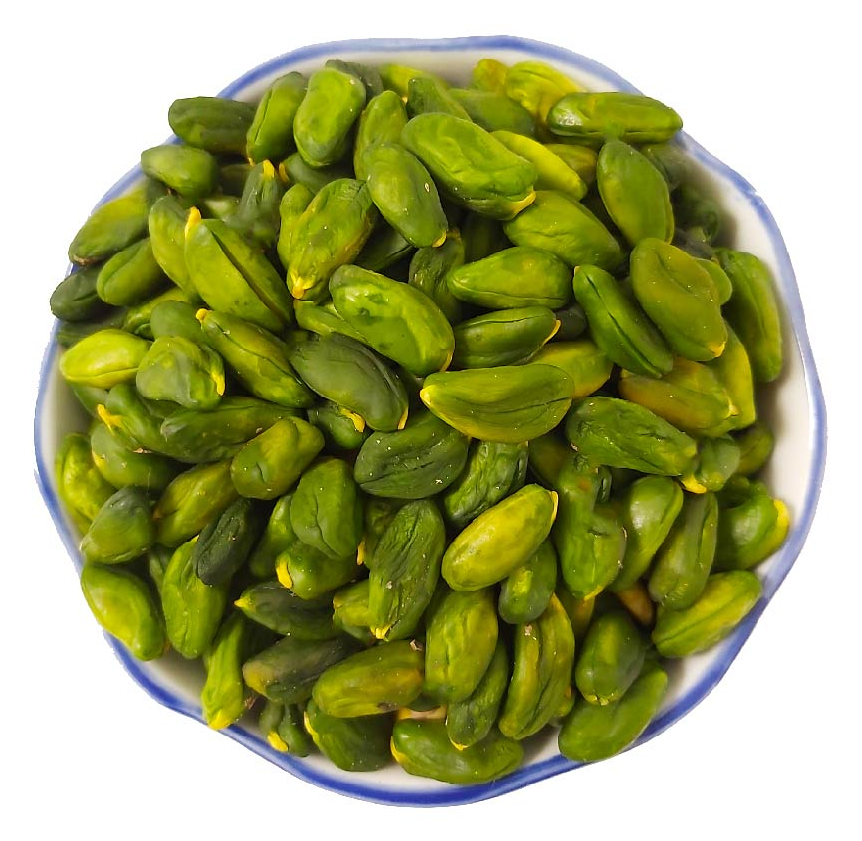 Green Pistachi kernels
